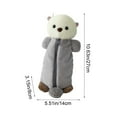 thumbnail image 3 of SLYNSHome Pencil Case Big Capacity Pen Holder,Cute Plush Bear Pencil Pouch Box for Office Stationery Organizer, 3 of 6