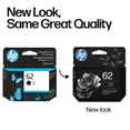 thumbnail image 3 of HP 62 Black Ink Cartridge, 3 of 13