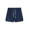 thumbnail image 1 of Pantalones cortos de secado rápido Sunloudy para hombre, pantalones cortos casuales sueltos con cordón elástico para correr con forro de bolsillos para hacer ejercicio y trotar Sunloudy  moda, 1 of 7