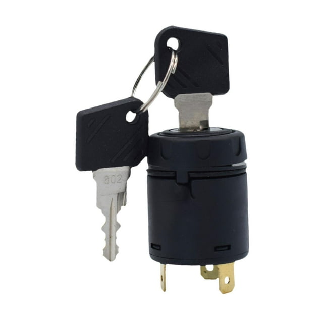 Interruptor de llave Zulema para Carretilla Elevadora Interruptor de Encendido para Vehículos con Remolque Camión JK410 802