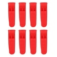 thumbnail image 3 of LHCER 8PCS Plastic Bright Red Lightweight Life Vest Dual Frequency Outdoor Survival Rescue Emergency Long Distance High Pitch Whistle,Emergency Whistle,Dual Frequency Whistle, 3 of 8