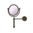 thumbnail image 2 of Southbeach Collection Wall Mounted Make-Up Mirror 8 Inch Diameter with 2X Magnification - SB-4/2X-ABR, 2 of 3