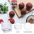 thumbnail image 6 of MEIBUTYUP Waterproof Silver PVC Cake Box for Various Foods Storage and Display, 6 of 6