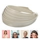 thumbnail image 5 of 12 Uds. Diademas de plástico en blanco sin dientes, diademas lisas, Material de aro para el cabello DIY, 5 of 6