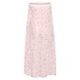 thumbnail image 2 of Vedolay Skirt for Summer Skirt for Women Boho Floral Print Pleated Flared Mini Skirt,Pink L, 2 of 5