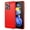 Red, variant on For Xiaomi Redmi Note11T Pro+ 5G Brushed Texture Carbon Fiber TPU Case