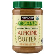 Kirkland Signature Organic Creamy Almond Butter 27 Ounce