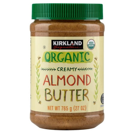 Kirkland Signature Organic Creamy Almond Butter 27 Ounce