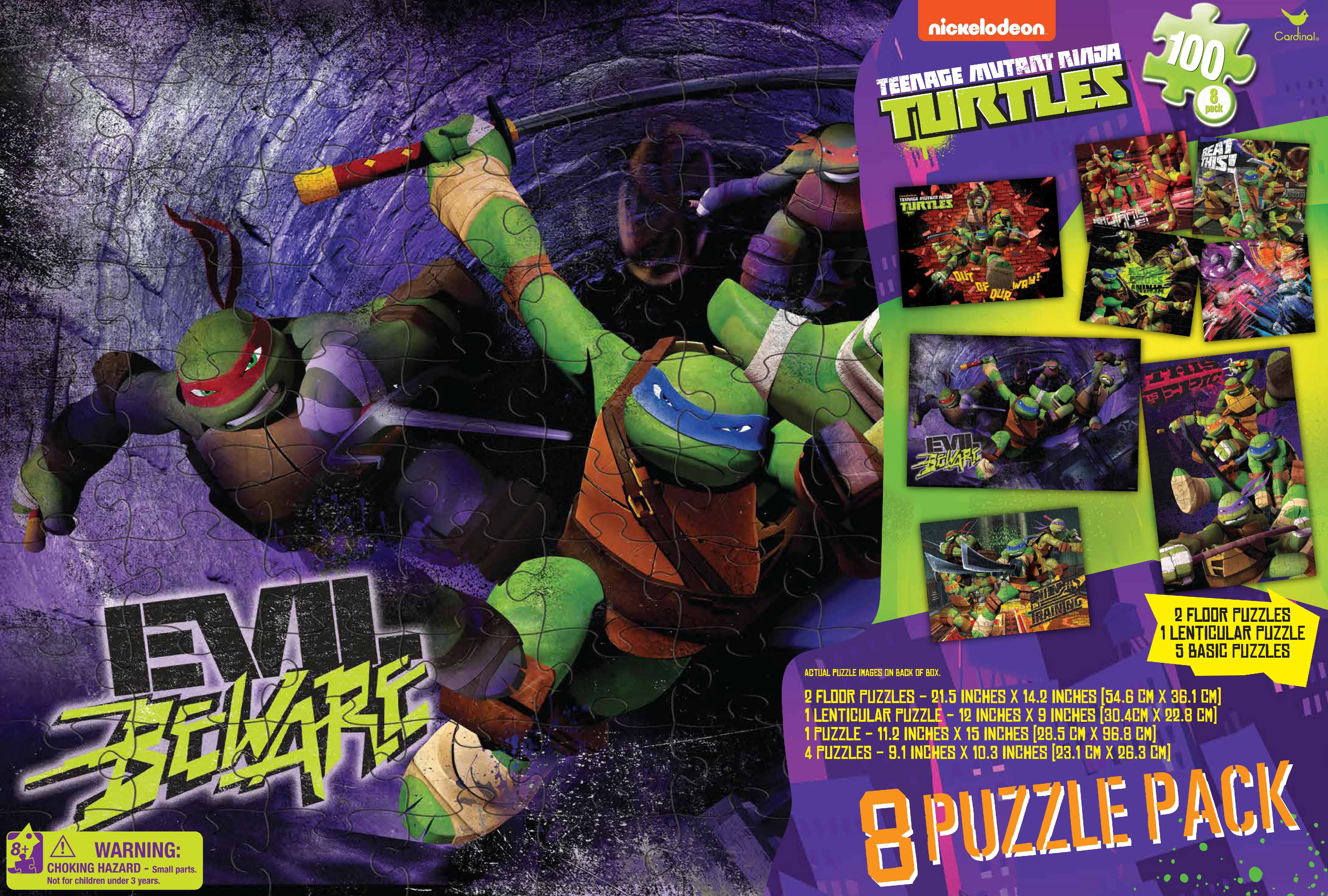 Details about   Beat This Nickelodeon Forty Eight Piece Teenage Mutant Ninja Turtle Puzzle