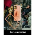 thumbnail image 4 of Caseborne ArmadilloTek V Compatible with Samsung Galaxy A72 5G Case (2021 Release), Military Grade Full-Body Rugged with Built-in Kickstand [Screenless Version] - Orange, 4 of 5