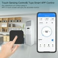 thumbnail image 4 of Thermostat AC Controller, Touch Button Tuya APP Wireless Temperature Humidity Sensor Voice ,Save Energy, 4 of 7