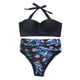 thumbnail image 4 of Traje de baño de dos piezas con estampado de bikini de moda para mujer sexy Conjunto de ropa de playa Fridja  nalpqowj21910, 4 of 6