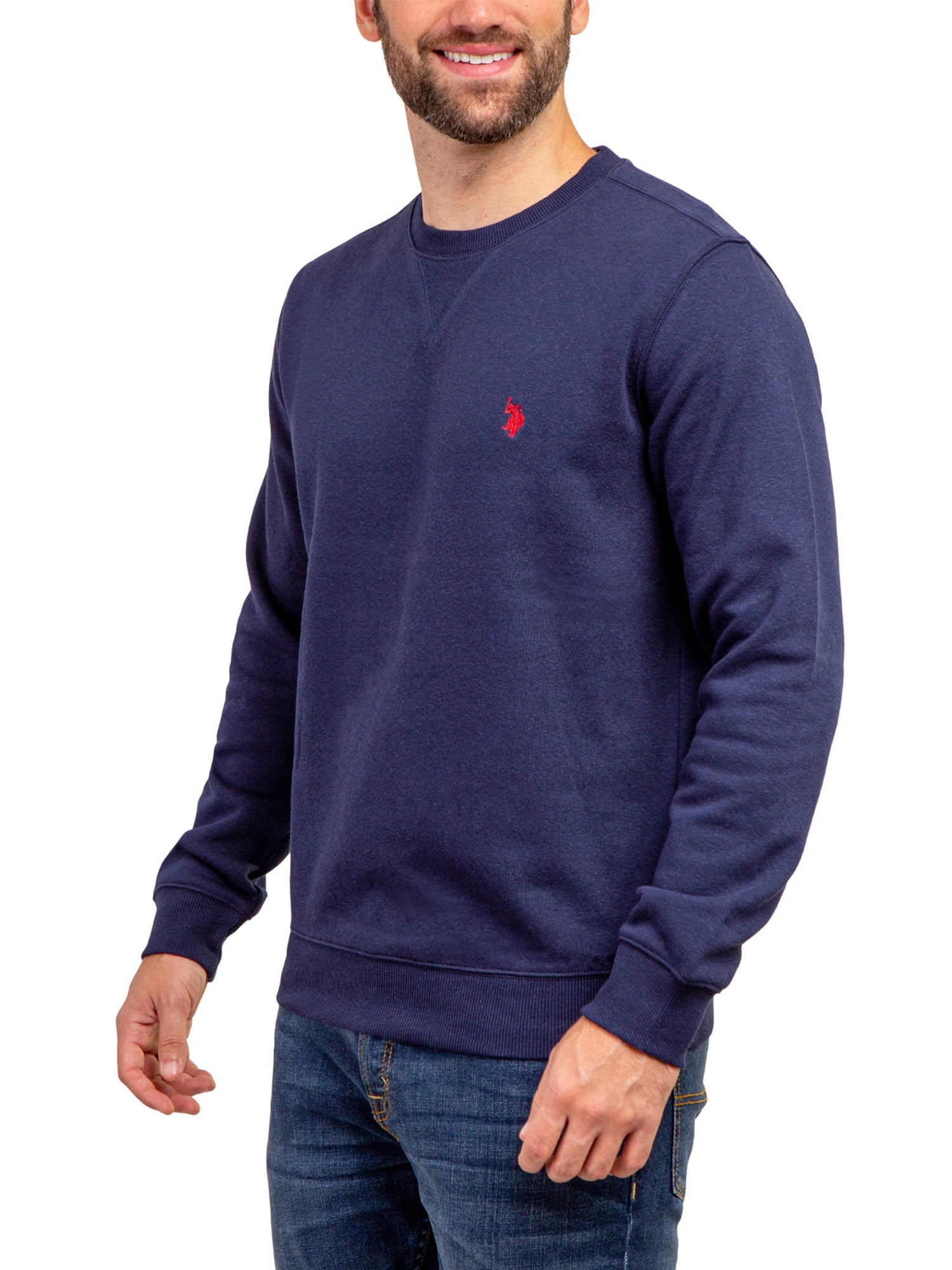 U.S. Polo Assn. Men s Crew Neck Sweatshirt Walmart