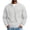 Light Gray #370, variant on Men's Quarter Zip Sweatshirt Stand Collar Pullover Top with Chest Pocket Relaxed Fit Casual Fall Sweatshirts