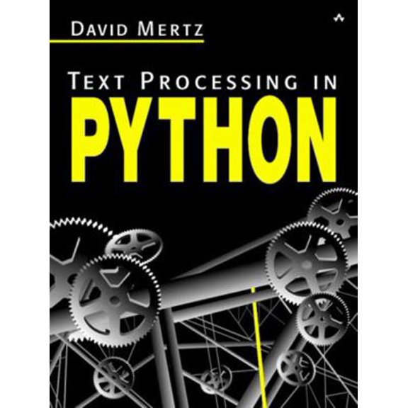 Pre-Owned Text Processing in Python (Paperback) 0321112547 9780321112545