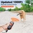 thumbnail image 4 of Collar de adiestramiento eléctrico recargable para perros, con alcance remoto de 305 metros, incluye pitido, vibración y descarga eléctrica, 4 of 7