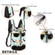 thumbnail image 1 of Bolsa de pecho con hebilla de seguridad incorporada, mochila para transportar perros (perro azul claro XXL) Ndcxsfigh Libre de BPA, 1 of 7