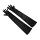 thumbnail image 3 of Guantes largos, manoplas, elegantes, protección solar, antideslizantes, hasta el codo. Negro, 3 of 9