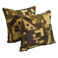 thumbnail image 2 of 17-inch Tapestry Throw Pillows with Inserts (Set of 2) 9910-S2-ZP-ID-035, 2 of 2