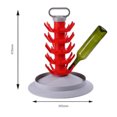ACDANC 45 Bottle Drying Tree- 45 Bottles Bottle Drying Rack Economical ...