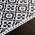 thumbnail image 2 of Vinilo VNL-2301 3' x 8' Rug in Black and White, 2 of 3