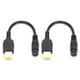 thumbnail image 2 of Cable convertidor de alimentación de 5,5 x 2,5 mm, hembra a cuadrado con clavija compatible con Lenovo ThinkPad X1 Carbon YOGA 13, 2 of 12