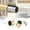 Gold, variant on White Curtain Rods, Room Darkening Rod for Windows 48 to 90 Inches(4-7.5Ft), Wrap Around Curtain Rod, Heavy Duty Blackout Drapery Rods, Modern Decorative Window Treatment, White