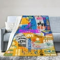 thumbnail image 3 of Volleyball Throw Blanket - \u200bSuper Soft Volleyball Blanket for Children Teen Adult Gifts 40x50 Inches, 3 of 6