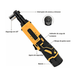 thumbnail image 3 of Matraca De Impacto Eléctricas Pistolas Llave De Impacto 3/8 Malubero Amarillo, 3 of 5
