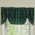 thumbnail image 2 of Park Designs Buffalo Check Lined Farmhouse Forest Valance 60" x 20", 2 of 3