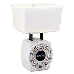 Taylor White Analog Food Scale 1 lb