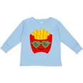 thumbnail image 3 of Inktastic French Fries Funny Fry Lover Boys or Girls Long Sleeve Toddler T-Shirt, 3 of 5