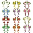 thumbnail image 1 of 24 piezas-parche bordado flores rosas parches de apliques termoadhesivos, 1 of 5