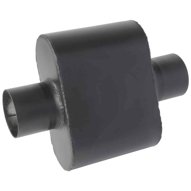 JEGS 30241 Chambered DeepTone Muffler 3 in. Center Inlet / Center