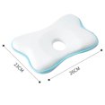 thumbnail image 3 of Almohada Moldeadora De Cabeza De Bebé Almohada moldeadora de cabeza de bebé recién nacido Almohada de algodón con memoria para dormir para recién nacido (blanco), 3 of 3