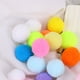 thumbnail image 4 of BRIGHTFUFU 100 pompones multicolores de 2,5 cm, pequeñas bolas de pelo, hechas a mano, para manualidades, ropa y accesorios (colores variados), 4 of 7
