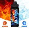 thumbnail image 5 of Fotbe Blue Viper Snake Pattern 18 Oz Sports Insulated Kettle Vacuum Cup Stainless Steel Travel Mug Cup Thermal Flask,Insulated Kettle for Cycling Gym Basketball Outdoor, 5 of 7