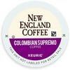 New England Coffee Colombian Supremo Medium Roast K-Cup Pods, 32 Count (Pack Of 4)