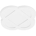 thumbnail image 2 of 32"OD x 12 3/4"C x 1"P Charlotte Architectural Grade PVC Contemporary Ceiling Medallion, 2 of 11