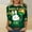 Army Green, variant on HOMBOM Holiday Shamrock Shirts for Women Irish Graphic Tees Army Green St.Patrick's Day Crewneck Ladies Tshirts Trendy