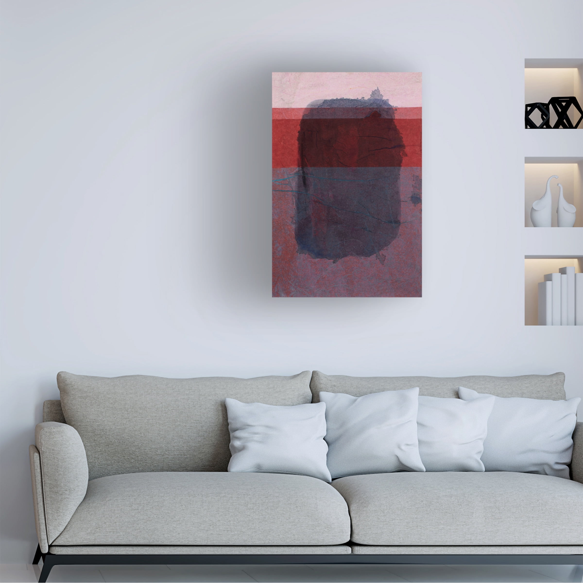 Rob Delamater 'Remembering Rothko I' Canvas Art