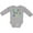 AC-Heather Grey, variant on Inktastic Happy Birthday Mom Boys or Girls Long Sleeve Baby Bodysuit
