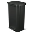 thumbnail image 1 of Open Box Glad Step Trash Can, Series 2 Soft Close Garbage Bin with Odor Protection, 20 Gal, Black, 1 of 1