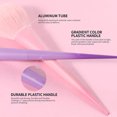 thumbnail image 4 of Juego de 17 brochas de maquillaje de colores para rubor, correctores y sombras de ojos., 4 of 6