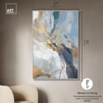 thumbnail image 5 of A Nautical Abstraction Canvas Timeless Abstract Wall Art by Art Remedy, White Frame, 36" x 54", 5 of 7