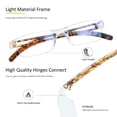 thumbnail image 2 of 8 Pack Reading Glasses, Blue Light Blocking Computer Reading Glasses for Women and Men, Anti Glare Lightweight Readers (4 Black+4 Tortoise,+2.50), 2 of 5