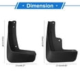 thumbnail image 3 of Guardabarros frontales y traseros únicos compatibles para Buick Envision 2016-2019, 3 of 7