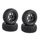 thumbnail image 4 of Juego de 4 neumáticos para coche RC, accesorios de goma, banda de rodadura todoterreno, esponja resistente al desgaste. ruedas multirradio, 4 of 8