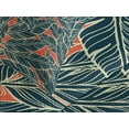 thumbnail image 4 of Ambesonne Feather Quilted Bedspread Set 3 Pcs, Modern, Queen Size, Black Scarlet Cream, 4 of 5