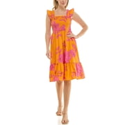 Nanette Lepore Smocked Midi Dress
